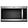 WHIRLPOOL 1.7-cu ft 29.94-in Over-the-Range Microwave ( Fingerprint Resistant Stainless Steel )  MODEL# WMH31017HZ