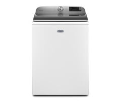 MAYTAG MAYTAG (NIB)  4.7-cu ft High Efficiency Agitator Smart Compatible Top-Load Washer ( White )  MODEL# MVW6230HW
