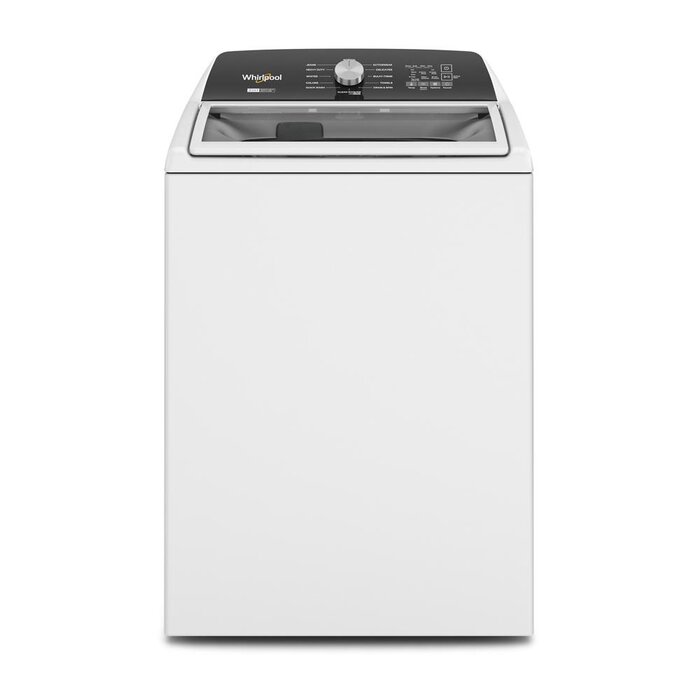 Whirlpool WHIRLPOOL (NIB) Customize Washes 2 in 1 Removable Agitator 4.7-cu ft High Efficiency Impeller or Agitator Top-Load Washer (White) MODEL# WTW5057LW