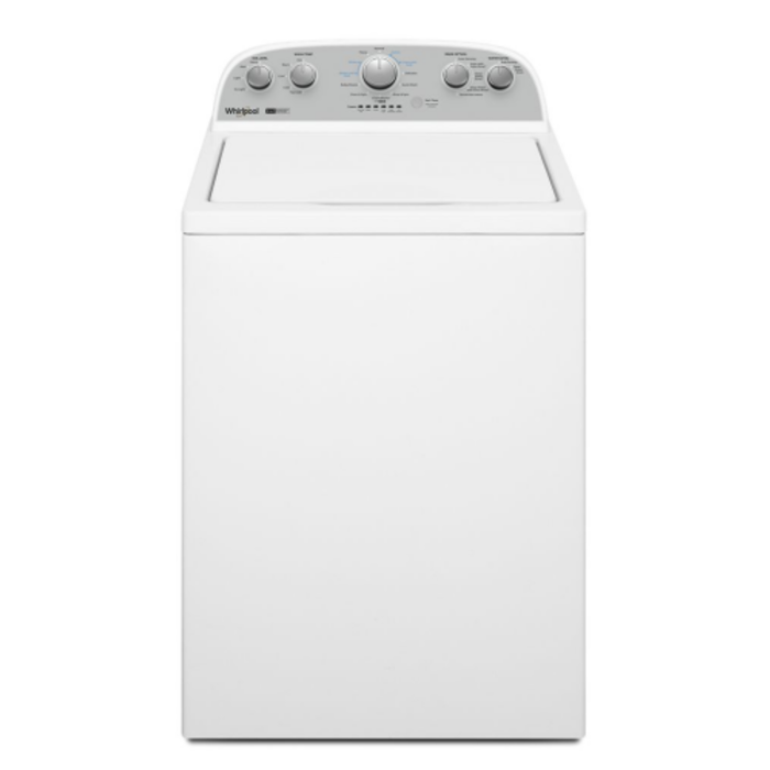 Whirlpool WHIRLPOOL (NIB) 3.8-cu ft High Efficiency Impeller or Agitator Top-Load Washer (White)  MODEL# WTW4957PW