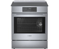 BOSCH Bosch 800 Series 30-Inches 4 burners 4.6-Cu. Feet 4.6-Cu. Feet / Convection Oven Slide-In Single Induction Range ( Stainless Steel )  MODEL# HII8057U