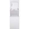 GE Stacked Laundry Center with 2.3-cu ft Top load Washer and Electric 4.4-cu ft Dryer  MODEL# GUD24ESSMWW