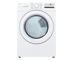 LG LG 7.4-cu ft Stackable Vented Gas Dryer (White) Energy Star  MODEL# DLG3401W