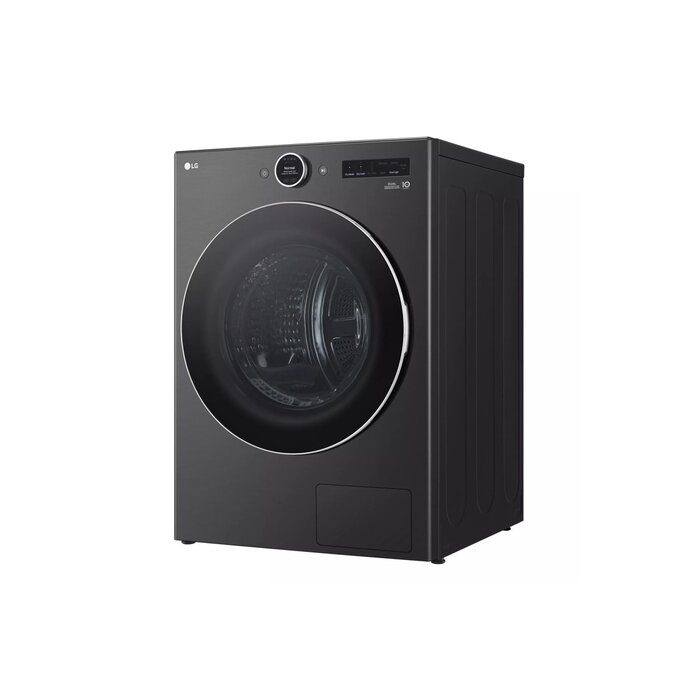 LG LG 7.8-cu ft Stackable Ventless Heat Pump Electric Dryer ( Black Steel ) Energy Star Certified MODEL# DLHC5502B