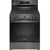 FRIGIDAIRE FRIGIDAIRE 30-in 5 burners 5.1-cu ft Air Fry Convection Oven Freestanding Natural Gas Range ( Black Stainless Steel )  MODEL# FCRG3083AD    Stock# 1501-39
