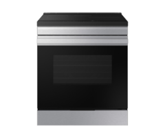 Samsung Bespoke SAMSUNG  Bespoke 30-in 4 Burners 6.3-cu ft Air Fry Convection Oven Slide-in Single Induction Range (Stainless Steel)  MODEL# NSI6DG9300SR