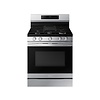 Samsung SAMSUNG 30-in 5 burners 6.0-cu ft Air Fry Convection Oven Freestanding Natural Gas Range ( Fingerprint Resistant Stainless Steel )  MODEL# NX60A6511SS    Stock# 2010-20