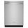 Whirlpool Eco Series 24-in Top Control Built-in Dishwasher With Third Rack ( Fingerprint Resistant Stainless Steel ) , 47-Decibel Very Quiet Sound Level