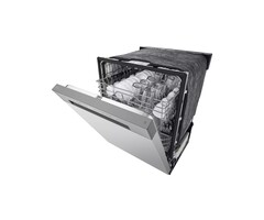 LG LG Stainless Steel Tub 24-in Front Control Built-in Dishwasher (Stainless Steel Look) ENERGY STAR, 52-Decibel Standard Sound Level  MODEL# LDFC2423V