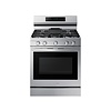 Samsung SAMSUNG 6.0 cu. ft. Smart Freestanding Gas Range with No-Preheat Air Fry, Convection+ and Stainless Cooktop MODEL# NX60A6711SS