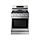 SAMSUNG  6.0 cu. ft. Smart Freestanding Gas Range with No-Preheat Air Fry, Convection+ and Stainless Cooktop  MODEL# NX60A6711SS