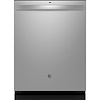 GE GE Dry Boost 24-in Top Control Built-in Dishwasher With Third Rack ( Stainless Steel ) ENERGY STAR, 47-Decibel Very Quiet Sound Level MODEL# GDT650SYVFS