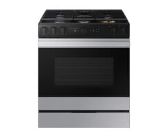 Samsung Bespoke Samsung Bespoke 6.0 cu. ft. Smart Slide-in GAS Range with Convection, Air Fry, and Air Sous Vide  MODEL# NSG6DG8500SR