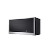 LG LG 2.0-cu ft 29.88-in Over-the-Range Microwave with Sensor Cooking ( PrintProof Stainless Steel ) MODEL# MVEL2033F