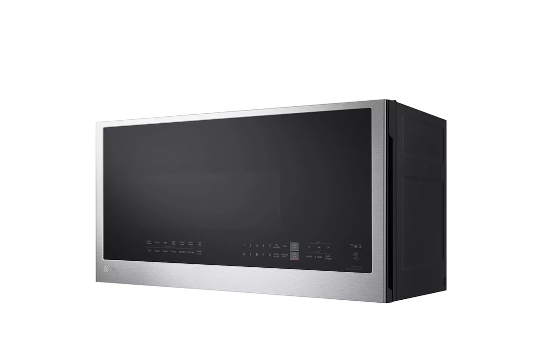LG LG 2.0-cu ft 30-in Over-the-Range Microwave with Sensor Cooking (PrintProof Stainless Steel) MODEL# MVEL2033F