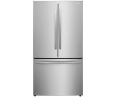 Frigidiare FRIGIDAIRE Standard-Depth 28.8-Cu. Feet 3 -Door French Door Refrigerator with Ice Maker with water dispenser ( Smudge-Proof Stainless Steel ) ENERGY STAR Certified  MODEL# FRFN2813AF    Stock# 8013-32