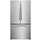 FRIGIDAIRE Standard-Depth 28.8-Cu. Feet 3-Door French Door Refrigerator with Ice Maker with Water Dispenser (Smudge-Proof Stainless Steel) ENERGY STAR MODEL# FRFN2813AF