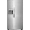 FRIGIDAIRE 25.6-cu ft Side-by-Side Refrigerator with Ice Maker, Water and Ice Dispenser (Stainless Steel) ENERGY STAR  MODEL# FRSS2623AS    Stock# 8013-25