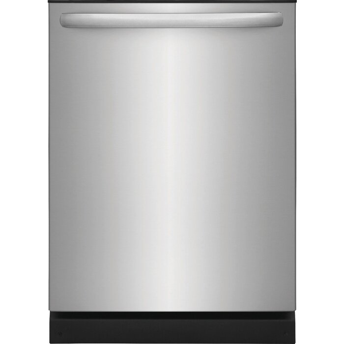 Frigidiare Frigidaire 24-inch Top Control Built-in Dishwasher (Stainless Steel) ENERGY STAR 52-Decibels Standard Sound Level MODEL# FDPH4316AS