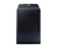 Samsung SAMSUNG Pet Care Dry and Steam Sanitize+ 7.4-Cu. Feet Steam Cycle Vented Electric Dryer ( Brushed Navy )  MODEL# DVE54CG7150D