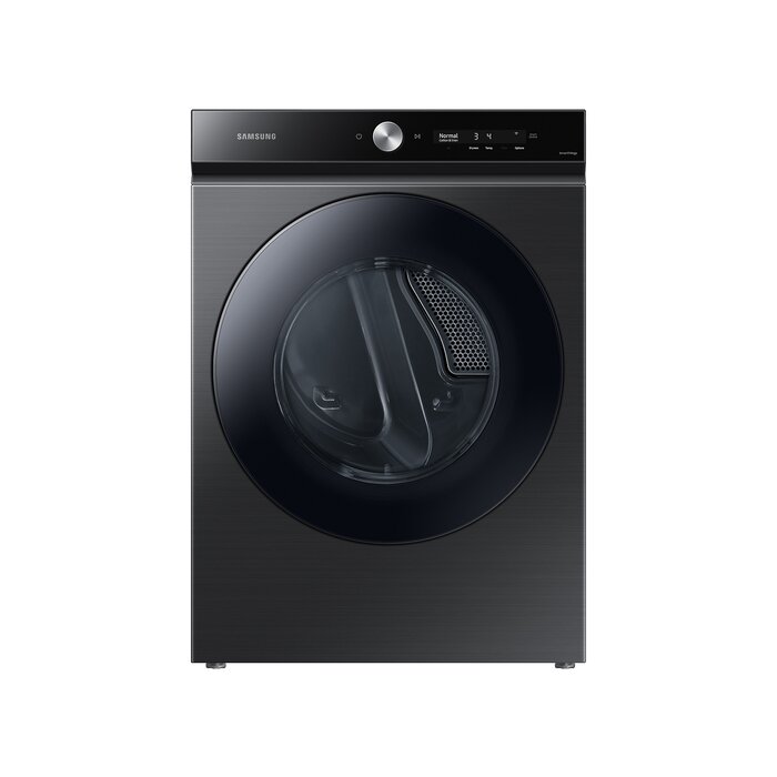 Samsung SAMSUNG  7.6-Cu. Feet Stackable Steam Cycle Vented Electric Dryer ( Brushed Black ) Energy Star Certified  MODEL# DVE53BB8700V