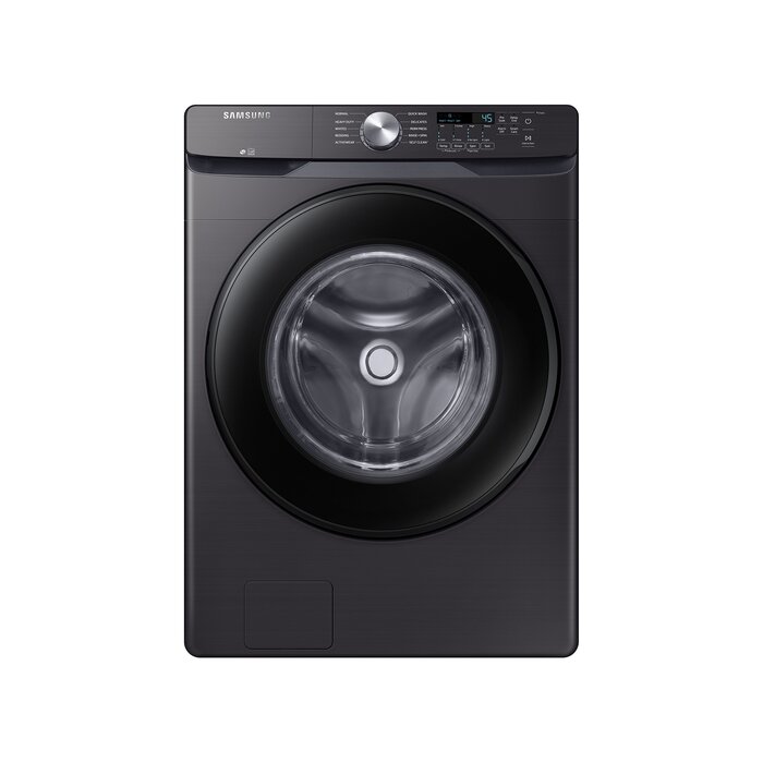 Samsung SAMSUNG 4.5-Cu. Feet High Efficiency Stackable Front-Load Washer ( Fingerprint Resistant Black Stainless Steel ) ENERGY STAR MODEL# WF45T6000AV