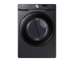 Samsung SAMSUNG 7.5-Cu. Feet Stackable Vented Electric Dryer ( Fingerprint Resistant Black Stainless Steel )  MODEL# DVE45T6000V    Stock# 2007-09