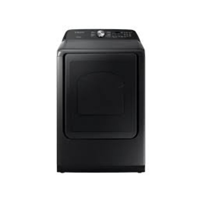 Samsung SAMSUNG  7.4-cu ft Electric Dryer (Brushed Black)  MODEL# DVE50R5200V