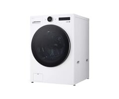 LG LG (NIB) TurboWash 360 4.5-cu ft High Efficiency Stackable Steam Cycle Smart Front-Load Washer (White) ENERGY STAR  MODEL# WM5500HWA