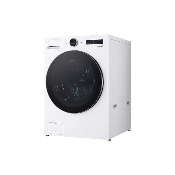 LG LG (NIB) TurboWash 360 4.5-cu ft High Efficiency Stackable Steam Cycle Smart Front-Load Washer (White) ENERGY STAR MODEL# WM5500HWA