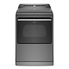 Whirlpool Smart Capable 7.4-cu ft Steam Cycle Vented Smart Electric Dryer (Chrome Shadow) ENERGY STAR  MODEL# WED8127LC    Stock# 1446-46