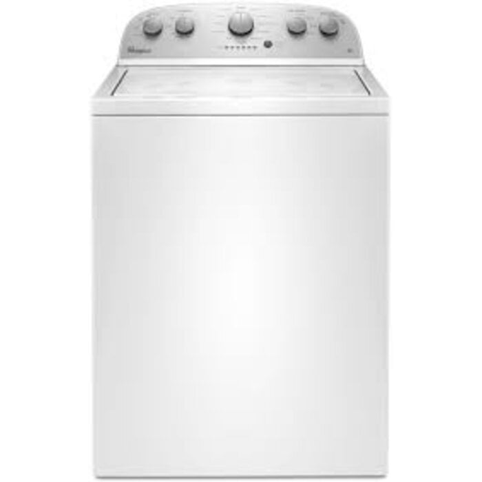 Whirlpool Whirlpool 3.5-cu ft High Efficiency Agitator Top-Load Washer (White) Model# WTW4816FW
