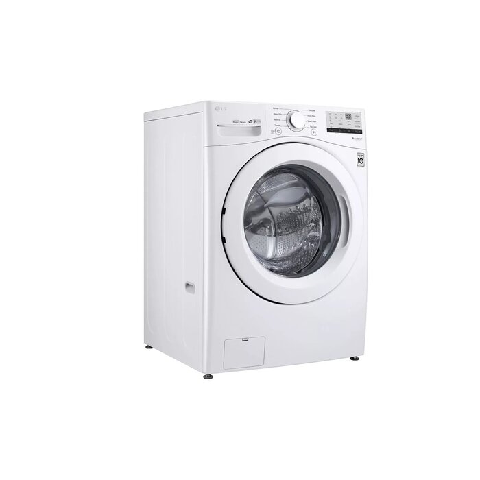 LG LG 4.5-cu ft High Efficiency Stackable Front-Load Washer (White) ENERGY STAR  MODEL# WM3400CW