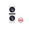 LG LG WashTower with 4.5 Cu. Ft. Washer Capacity, 7.4 Cu. Ft. Dryer Capacity, Single Unit WashTower™ Design, Built-In Intelligence, Allergiene™ Wash Cycle, Sensor Dry, and ENERGY STAR® Certified: White  MODEL# WKE100HWA