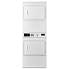 Whirlpool WHIRLPOOL 27 Inch Electric Stack Dryer with 7.4 Capacity, Large Door Opening, Front Service Accessibility, Four-Roller Suspension, Push-Button Controls, Space Saving Design and Card Reader Ready  MODEL# CSP2970HQ