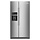KITCHENAID  24.8-cu ft Side-by-Side Refrigerator with Ice Maker, Water and Ice Dispenser (Stainless Steel with Printshield Finish) ENERGY STAR  MODEL# KRSF705HPS