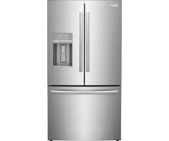 FRIGIDAIRE GALLERY Frigidaire Gallery 27.8-cu ft French Door Refrigerator with Dual Ice Maker, Water and Ice Dispenser (Fingerprint Resistant Stainless Steel) ENERGY STAR  MODEL# GRFS2853AF