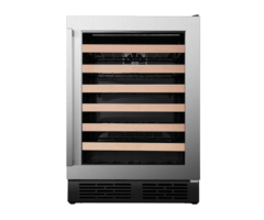 HISENSE HISENSE 23.4-in W 54-Bottles Stainless Steel Built-In /freestanding Indoor Wine Cooler  MODEL# HWS54029SS