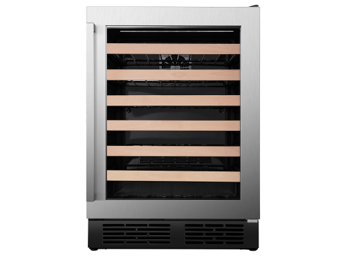 HISENSE HISENSE 23.4-in W 54-Bottles Stainless Steel Built-In /freestanding Indoor Wine Cooler MODEL# HWS54029SS
