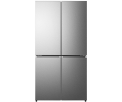 HISENSE HISENSE Counter-depth 21.6-cu ft 4-Door French Door Refrigerator with Ice Maker (Stainless Look)  MODEL# HRQ215N6BVD    Stock# 1487-48