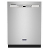 Maytag Maytag Eco Series 24-in Front Control Built-In Dishwasher (Fingerprint Resistant Stainless Steel), 50-dBA Very Quiet Sound Level MODEL# MDB4949SKZ