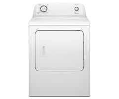 AMANA AMANA 6.5-cu ft Reversible Side Swing Door Gas Dryer (White)  MODEL# NGD4655EW