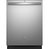 GE GE Dry Boost 24-in Top Control Built-In Dishwasher (Stainless Steel) ENERGY STAR, 55-dBA Standard Sound Level  MODEL# GDT535PSRSS