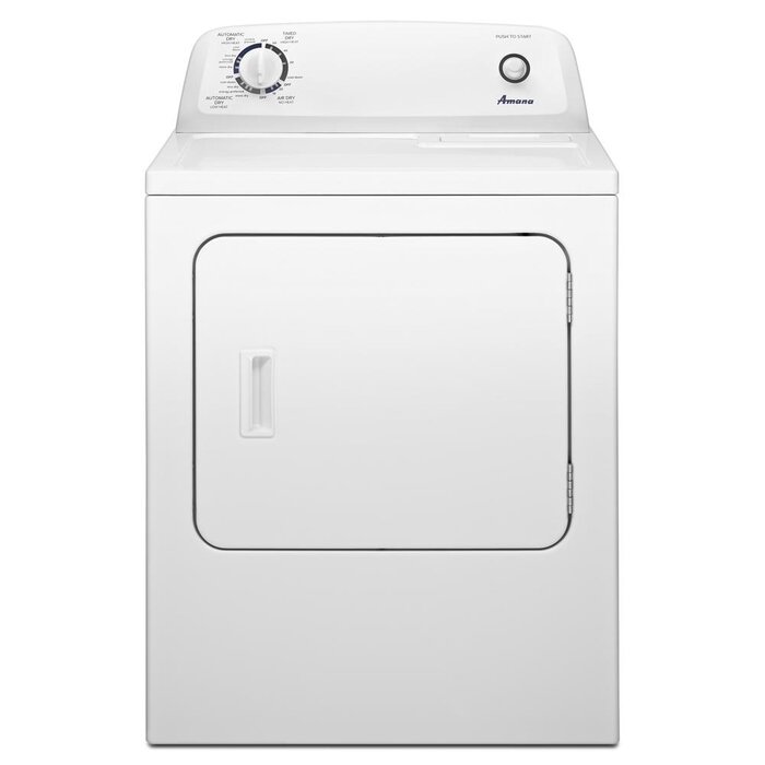 AMANA 6.5-cu ft Vented Electric Dryer (White)  MODEL# NED4655EW
