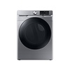 Samsung SAMSUNG 7.5 cu. ft. Smart Stackable Vented Electric Dryer with Steam Sanitize+ in Platinum MODEL# DVE45B6300P