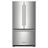 KITCHENAID KitchenAid Counter-Depth 20-cu ft 3 -Door French Door Refrigerator with Ice Maker ( Stainless Steel ) ENERGY STAR Certified   Model#  KRFC136RPS