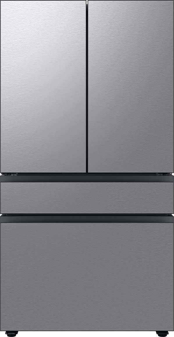 SAMSUNG SAMSUNG Counter-depth 22.8-cu ft 4-Door Smart French Door Refrigerator with Dual Ice Maker and Water Dispenser and Door within Door (Fingerprint Resistant Stainless Steel- All Panels) ENERGY STAR  MODEL# RF23BB8600QL    Stock# 2003-40