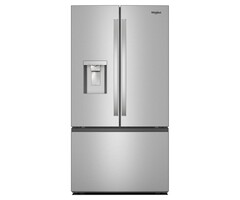 Whirlpool Whirlpool Standard-Depth 29.58-cu ft 3 -Door French Door Refrigerator with Ice Maker with Water and Ice Dispenser ( Fingerprint Resistant Stainless Finish ) ENERGY STAR Certified