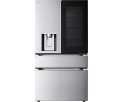 LG LG InstaView MyColor 28.6-cu ft 4-Door Smart French Door Refrigerator with Dual Ice Maker, Water and Ice Dispenser and Door within Door (Fingerprint Resistant) ENERGY STAR  MODEL# LF29S8365S