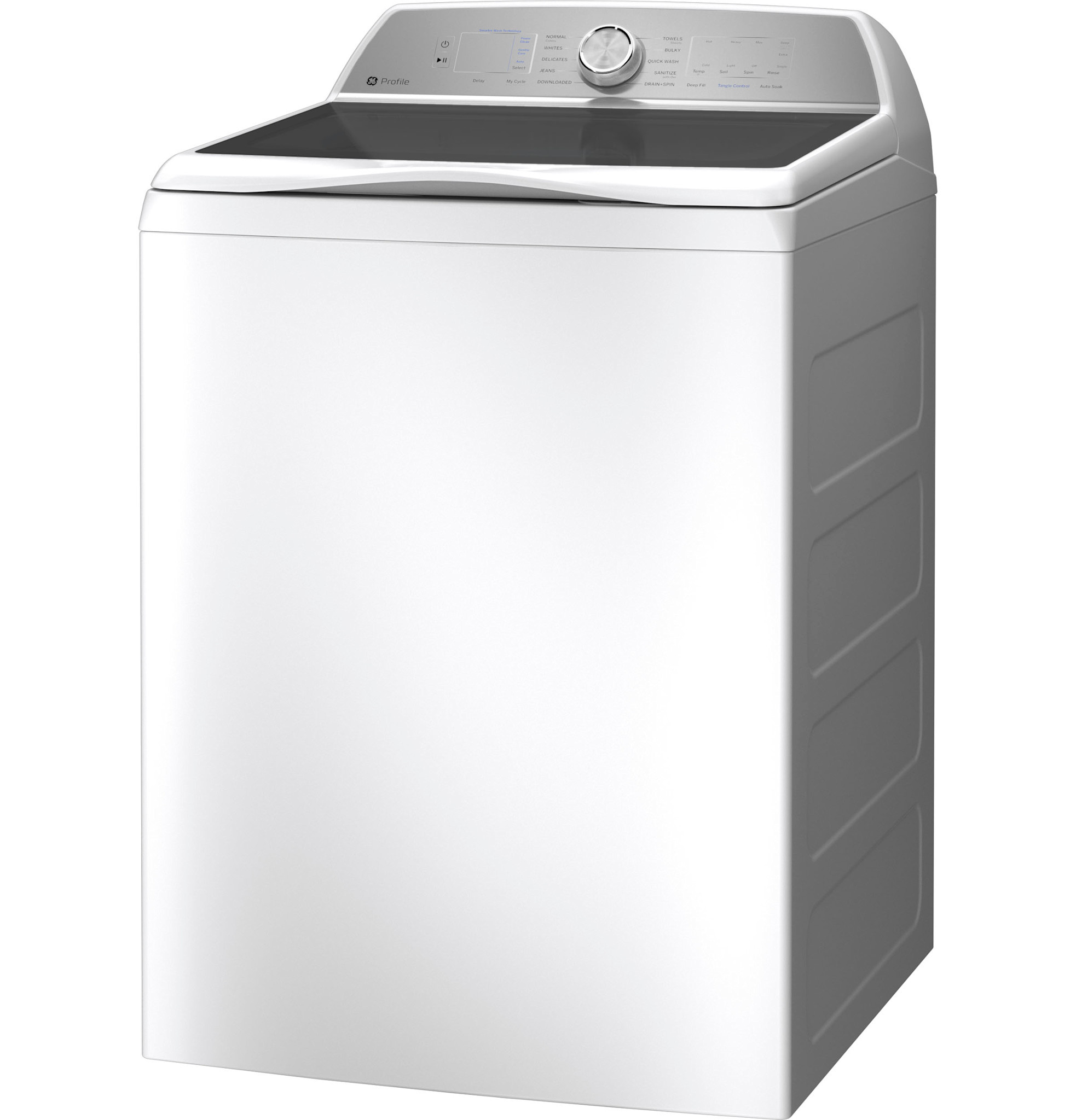 GE GE Profile 5-cu ft High Efficiency Impeller Smart Top-Load Washer (White) ENERGY STAR MODEL# PTW600BSRWS